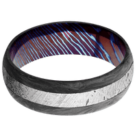 Forged Carbon Fiber + None Finish + Titanium Damascus