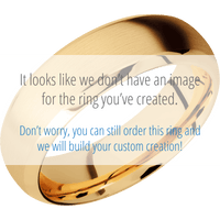 10K Yellow Gold + Satin , Polish Finish