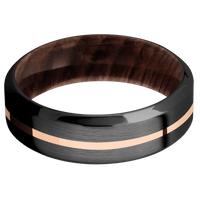 Zirconium + Satin , Polish Finish + Sequoia