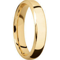 10K Yellow Gold + Polish , Polish Finish