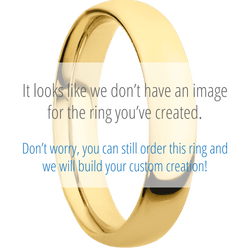 18K Yellow Gold + Satin Finish