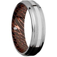Titanium + Stone , Polish Finish + Superconductor Noir