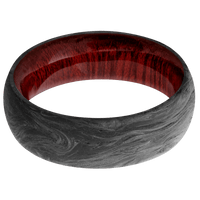 Forged Carbon Fiber + None Finish + Blood Wood