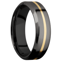 Tantalum Noir + Anglesatin , Polish Finish + Zirconium