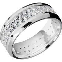 10K White Gold + Polish , Polish Finish