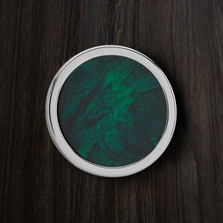 Tungsten and Green Carbon Fiber Premium Golf Ball Marker