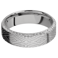 10K White Gold + Anglestone , Polish Finish