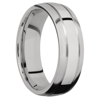 Titanium + Polish , Satin Finish