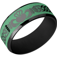 Zirconium + Polish , Polish Finish + Black