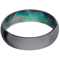 Tantalum + Sand Finish + Black Mother of Pearl