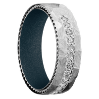 Cobalt Chrome + Rock Finish + Blue Titanium