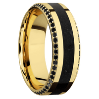 10K Yellow Gold + Polish , Polish Finish