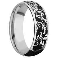 10K White Gold + Polish Finish
