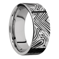 10K White Gold + Polish Finish