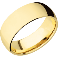 22K Yellow Gold + Polish Finish