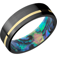 Zirconium + Satin , Satin Finish + Abalone