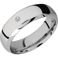 14K White Gold + Polish , Polish Finish