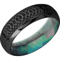Zirconium + Polish , Polish Finish + Black Mother of Pearl