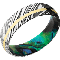 Woodgrain + Acid Finish + Abalone