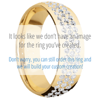 10K Yellow Gold + Polish Finish