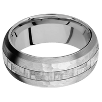 Titanium + Hammer , Satin Finish