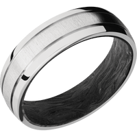 Platinum + Crosssatin , Polish Finish + Forged Carbon Fiber