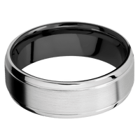 Platinum + Satin , Polish Finish + Zirconium
