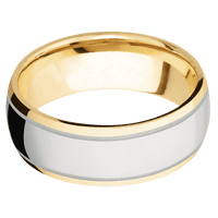10K Yellow Gold + Polish Finish