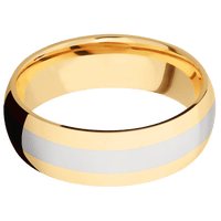 10K Yellow Gold + Polish Finish