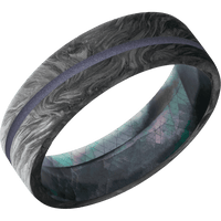 Forged Carbon Fiber + None Finish + Black Mother of Pearl