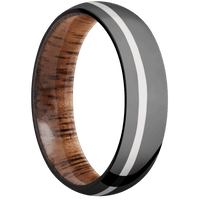Zirconium + Polish , Polish Finish + Koa