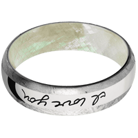 Meteorite + None Finish + Freshwater Mother of Pearl
