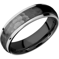 Zirconium + Hammer , Polish Finish