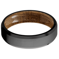 Zirconium + Bead , Bead Finish + Whiskey Barrel