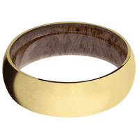 14K Yellow Gold + Anglesatin Finish + Pyinmaburl