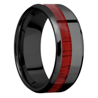 Zirconium + Polish , Satin Finish