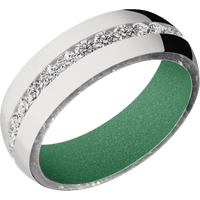 18K White Gold + Polish Finish + Squatch