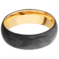 Forged Carbon Fiber + None Finish + 18K Yellow Gold