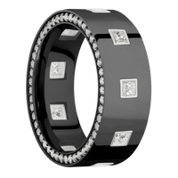 Zirconium + Polish Finish