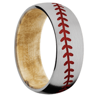Titanium + Satin Finish + Boxelder Burl
