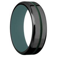 Zirconium + Polish , Polish Finish + Northern Lights