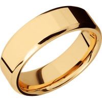 14K Yellow Gold + Polish , Polish Finish