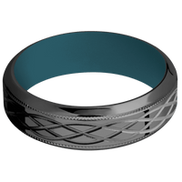 Zirconium + Polish , Polish Finish + Ridgeway Blue
