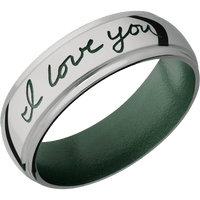 Titanium + Polish , Polish Finish + Eastern Green