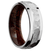 Cobalt Chrome + Rock , Polish Finish + Sapele