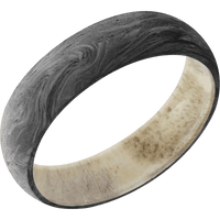 Forged Carbon Fiber + None Finish + Antler