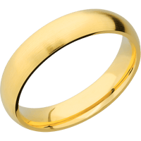 18K Yellow Gold + Satin Finish