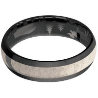 Zirconium + Bead Finish