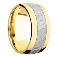 14K Yellow Gold + Polish Finish
