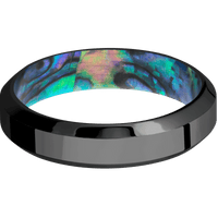 Zirconium + Polish , Polish Finish + Abalone